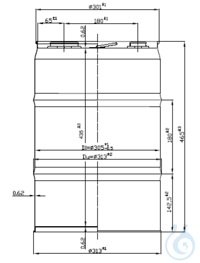 30 liter stalen vloeistof drum (minimale afname 20 stuks)